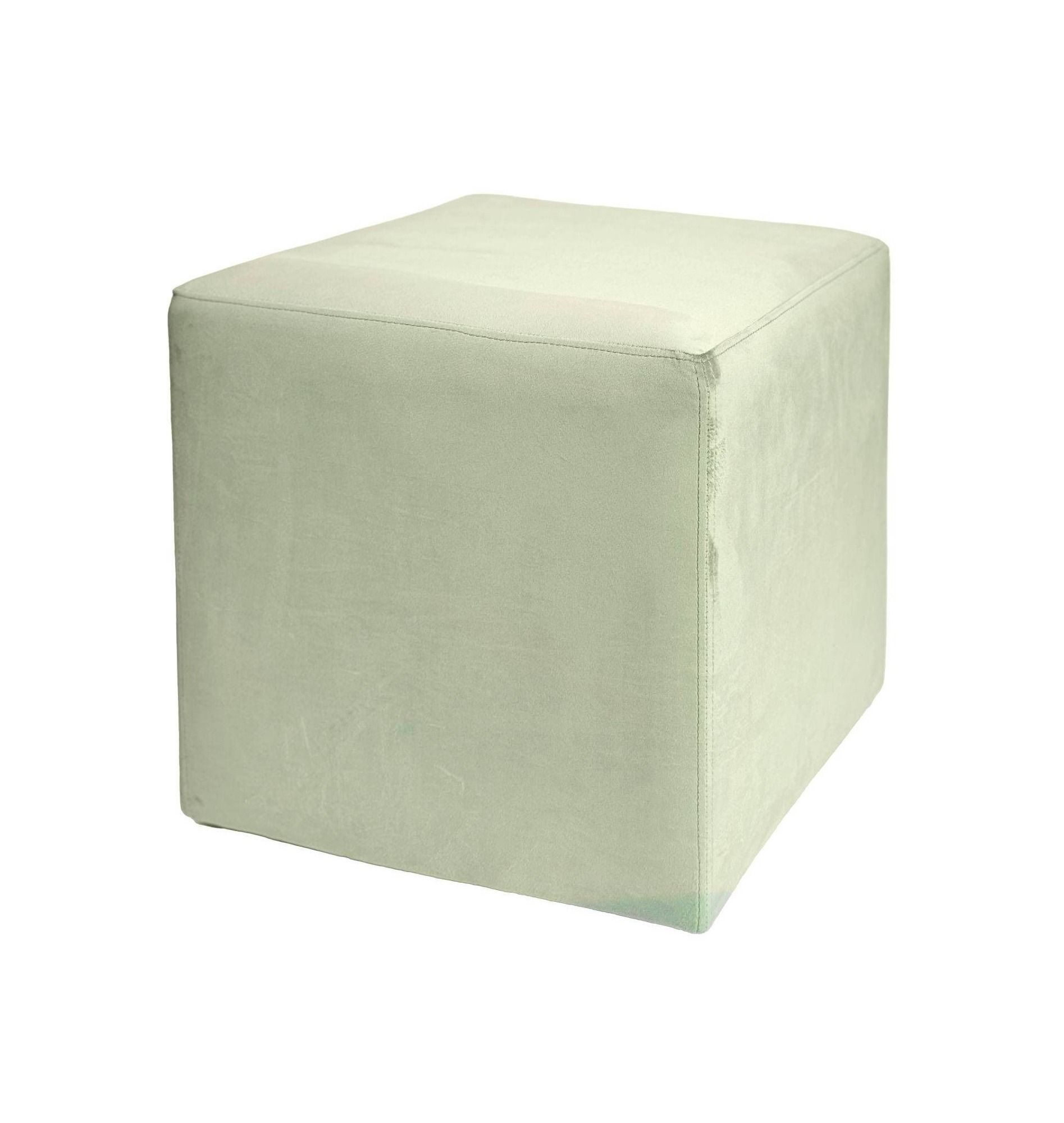 ARNO medium cube pouf, fern #108