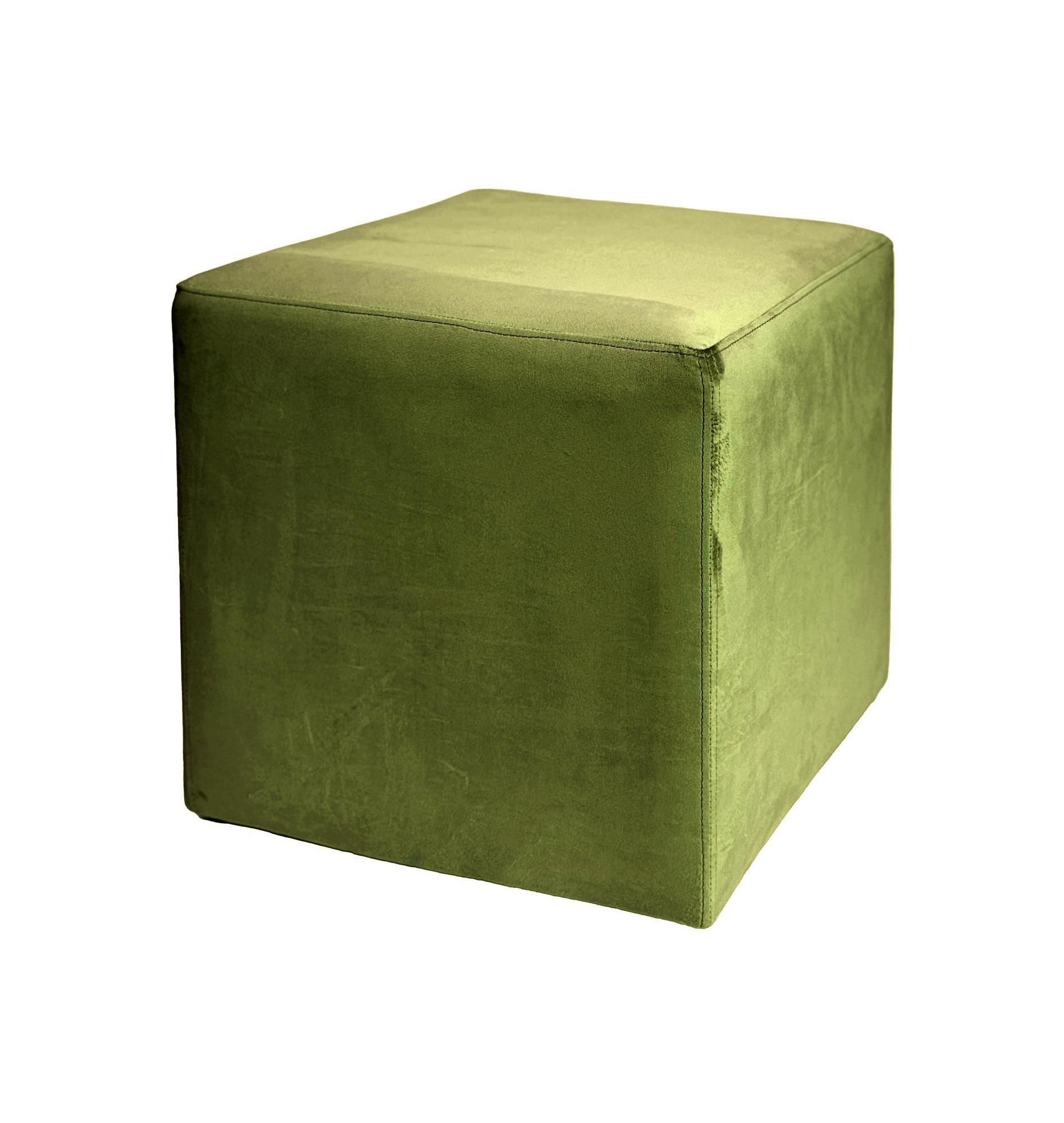 ARNO medium cube pouf, grass green #115