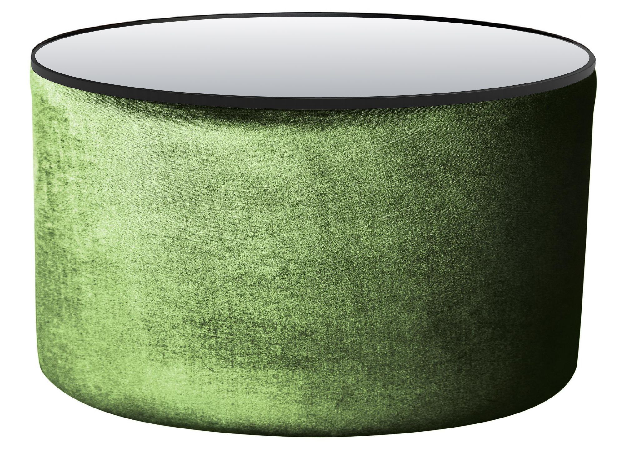 NORMAN TABLE large with mirrored top, ice green #315
