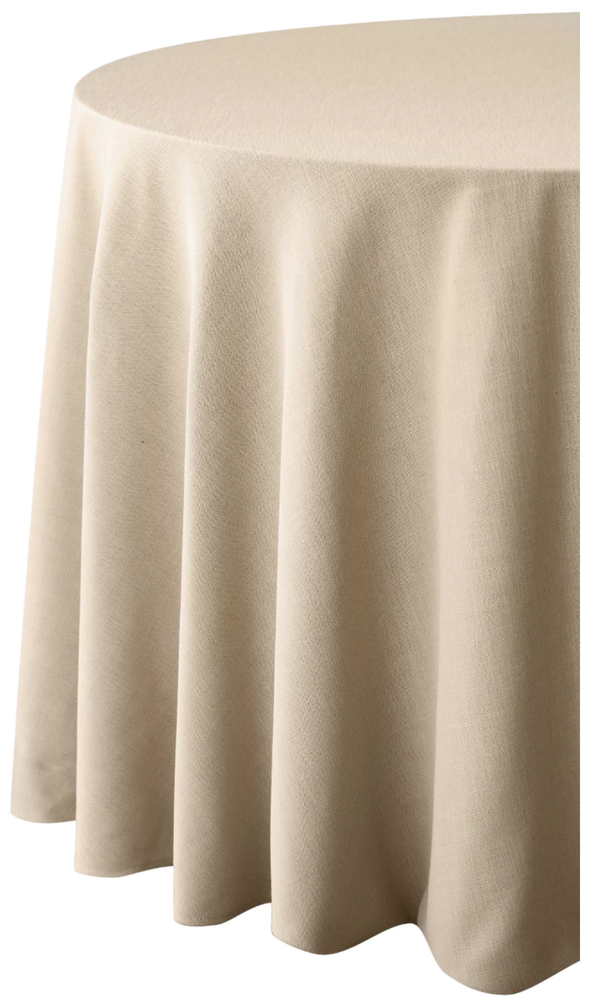 Round tablecloth DUME in straw #821/842