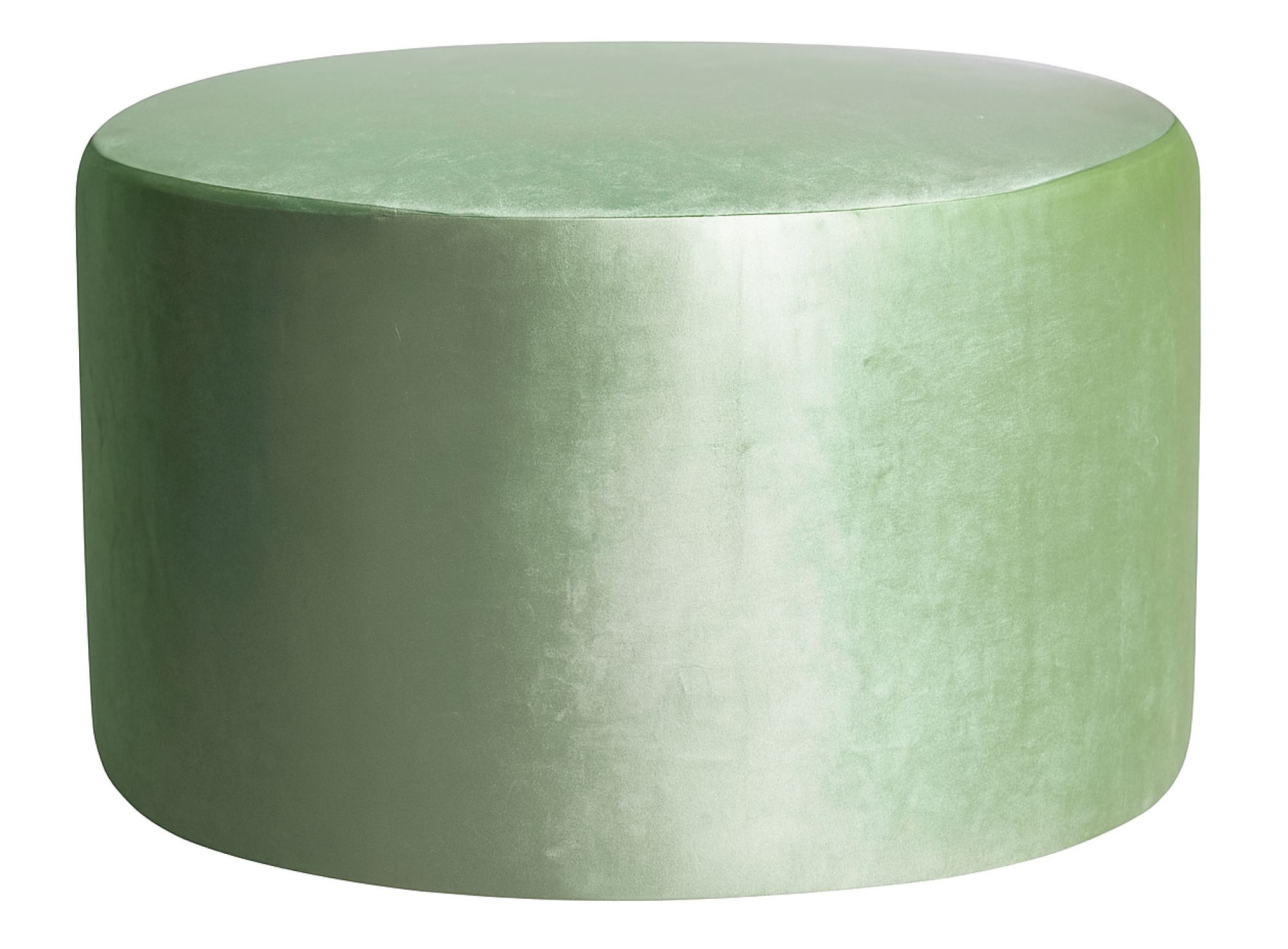 Large round NORMAN pouf, fern #901