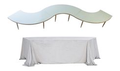 Serpentine Tables & Linens