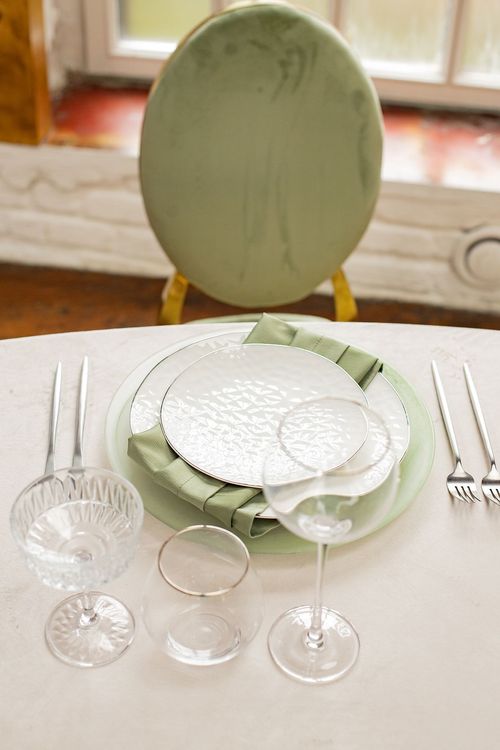 Beige wave table for two