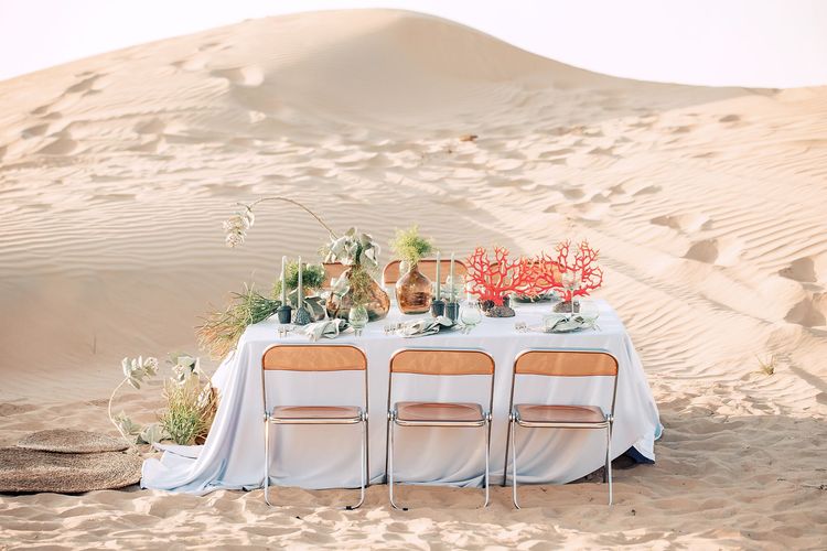 Desert Tablescape — Coral Decor