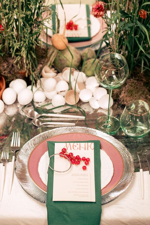 Farm-to-Table Elegance — Rectangular, Luxury Touches