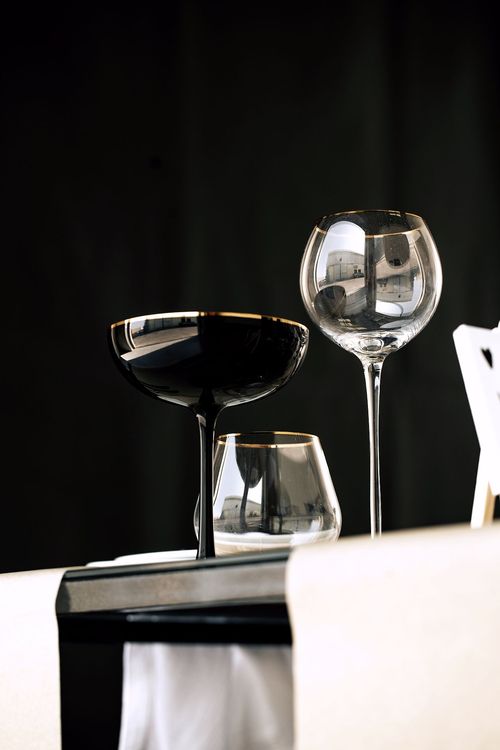 Glass Table and Acrylic Chairs — Gallery