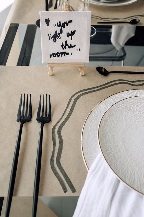 Glass Table and Acrylic Chairs — Gallery