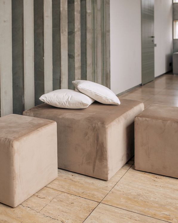 Ivory set at rectangular table