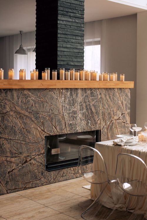 Ivory set at rectangular table