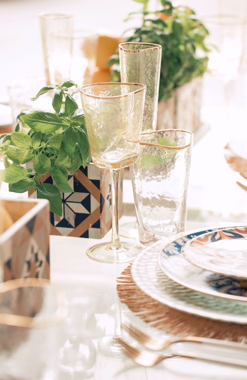 Lemon-Yellow Highlights — Sicilian Set with White Velvet Chair