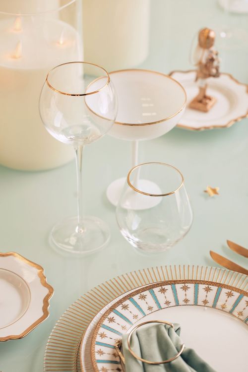 Nutcracker-Inspired Round — Fern Greens, Gold, Tree in Center