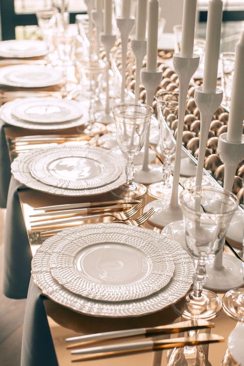 Rectangular Easter Table — Spring Lunch