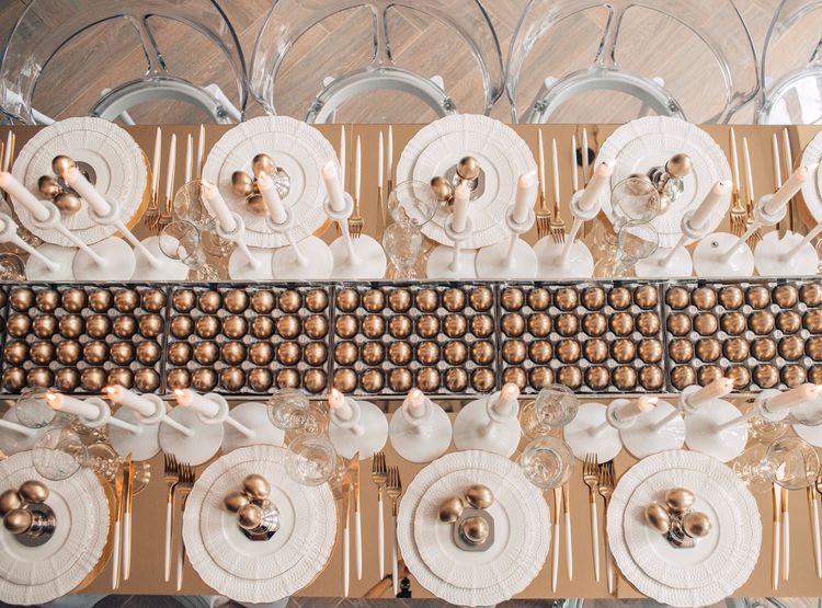 Rectangular Easter Table — Spring Lunch