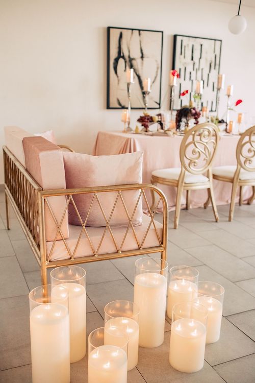 Rectangular table with carved velvet chairs