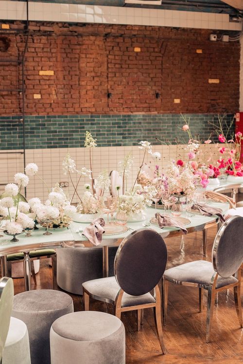 Soft gradient at wave table