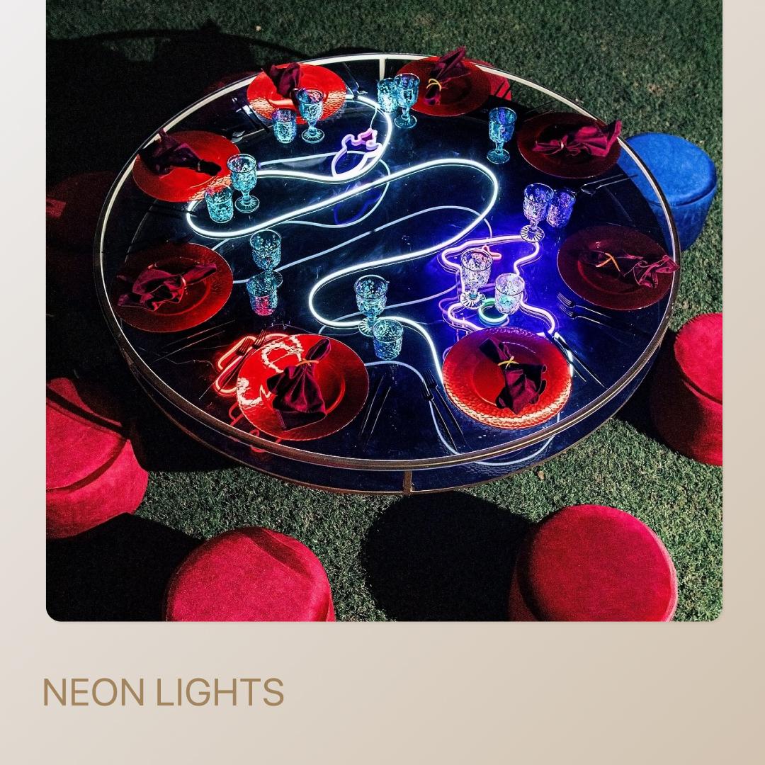 NEON LIGHT package — for 8 guests