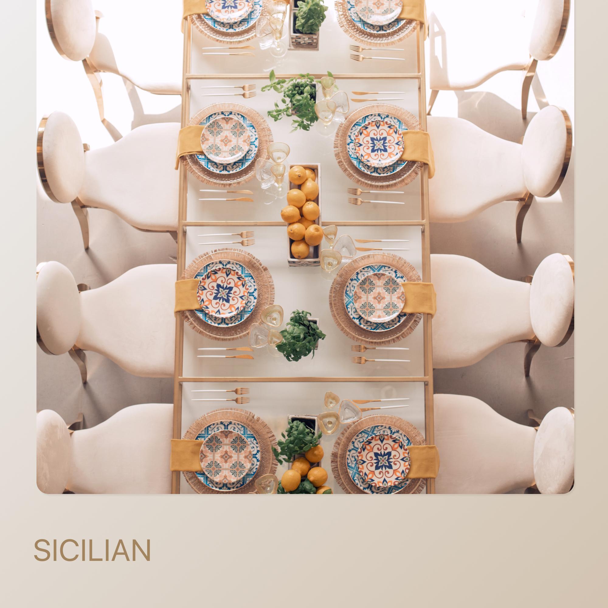 SICILIAN package — for 8 guests