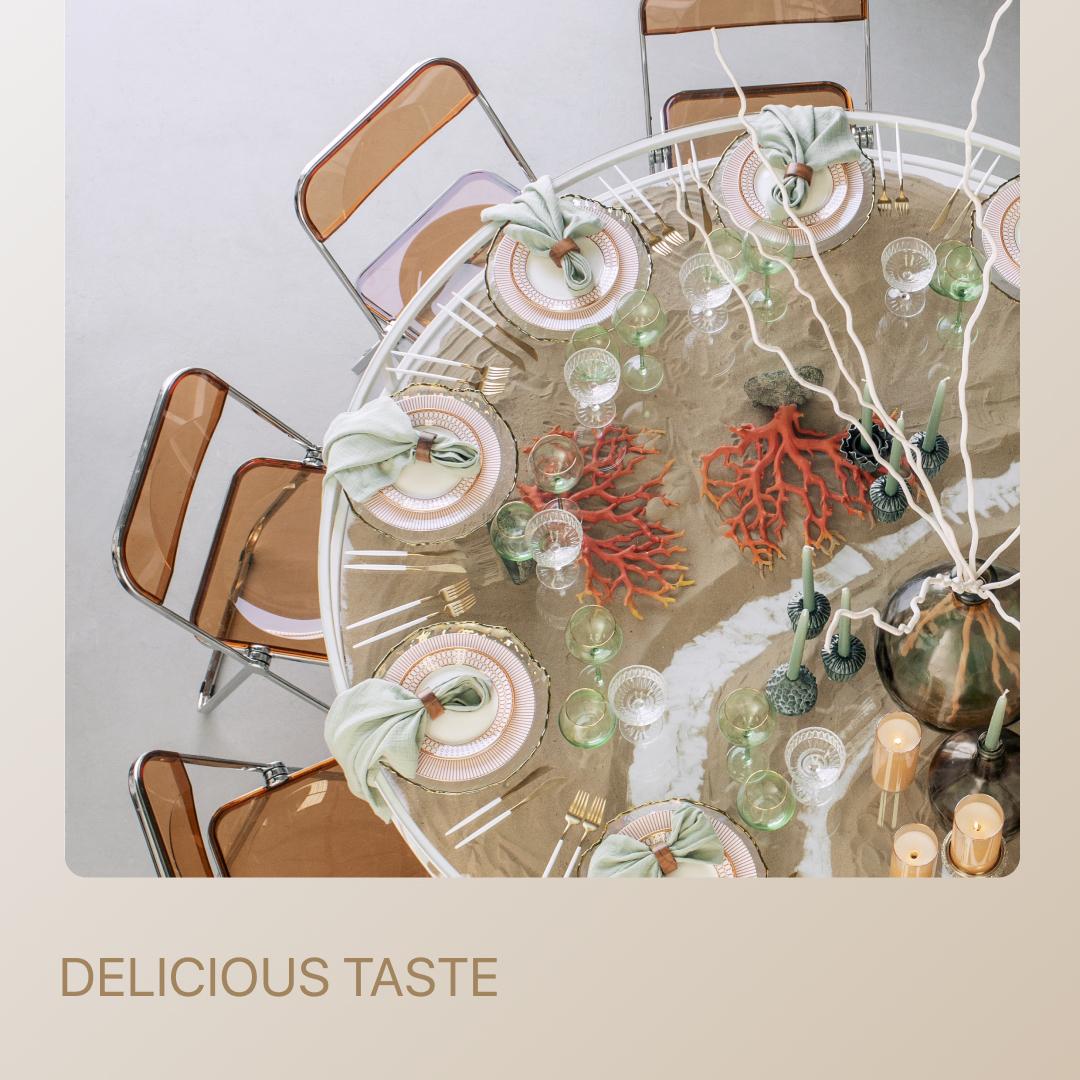 DELICIOUS TASTE package — for 8 guests