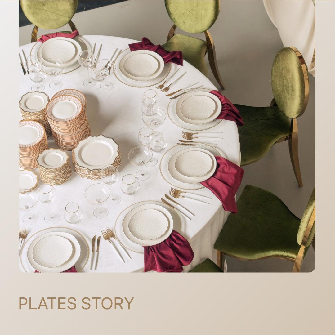 PLATES STORY package — for 6 guests