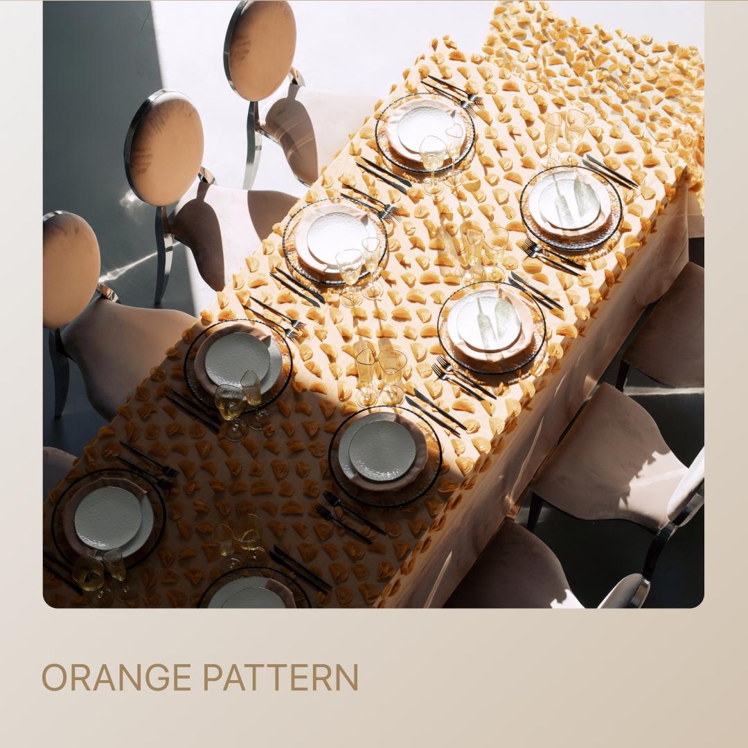 ORANGE PATTERN package — for 8 guests