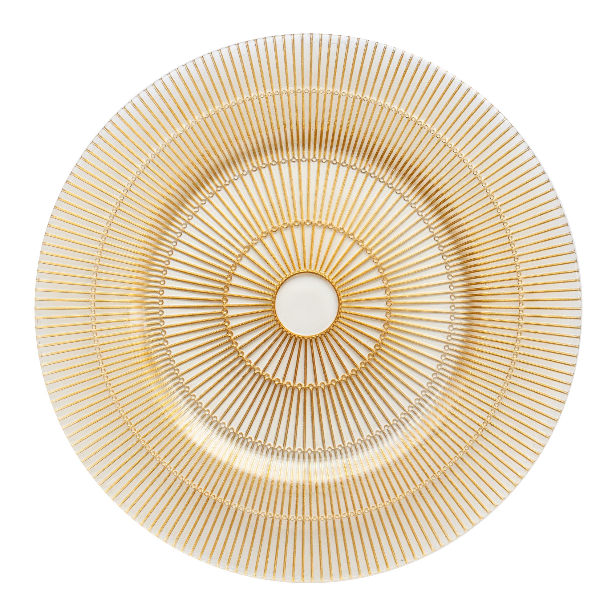 BARHOUS gold charger plate