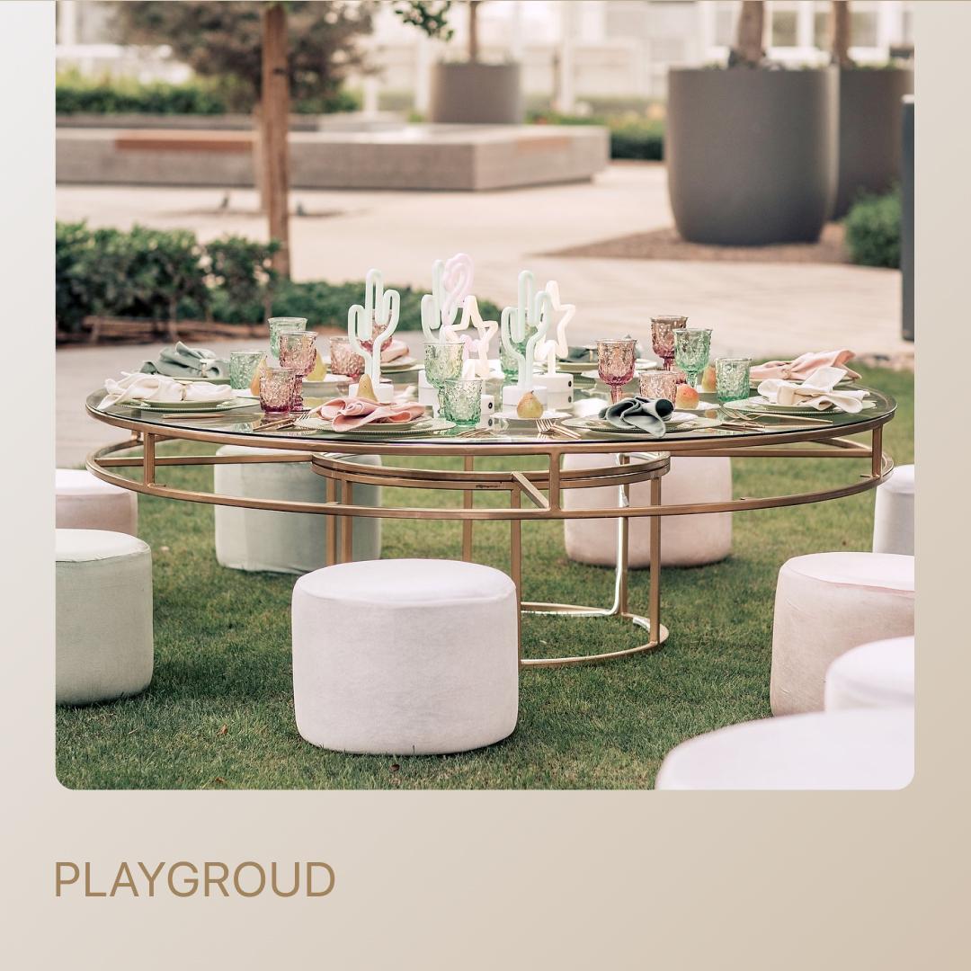 PLAYGROUD package — for 8 guests