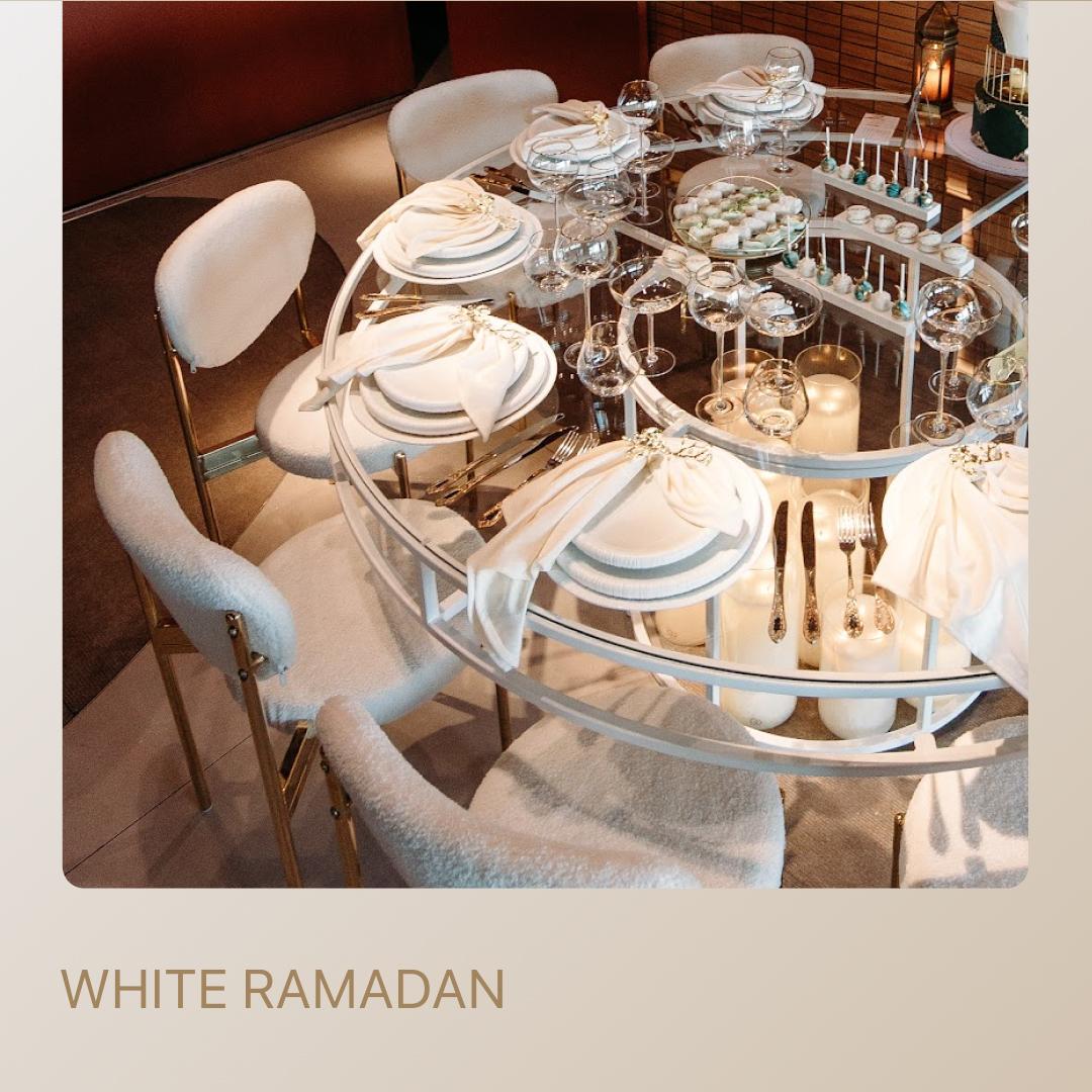 WHITE RAMADAN package — for 8 guests