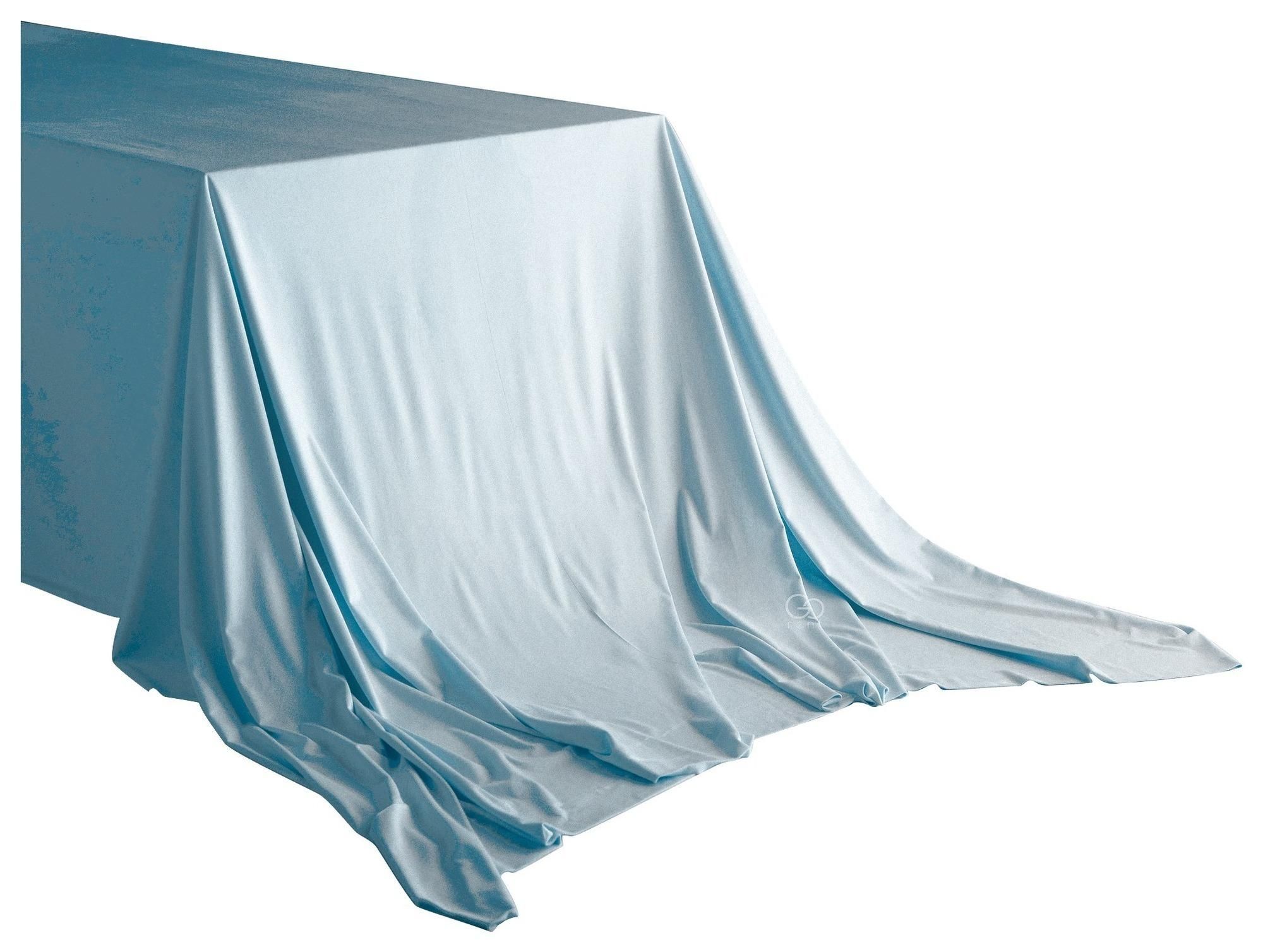 LARGO XL blue rectangular tablecloth #107