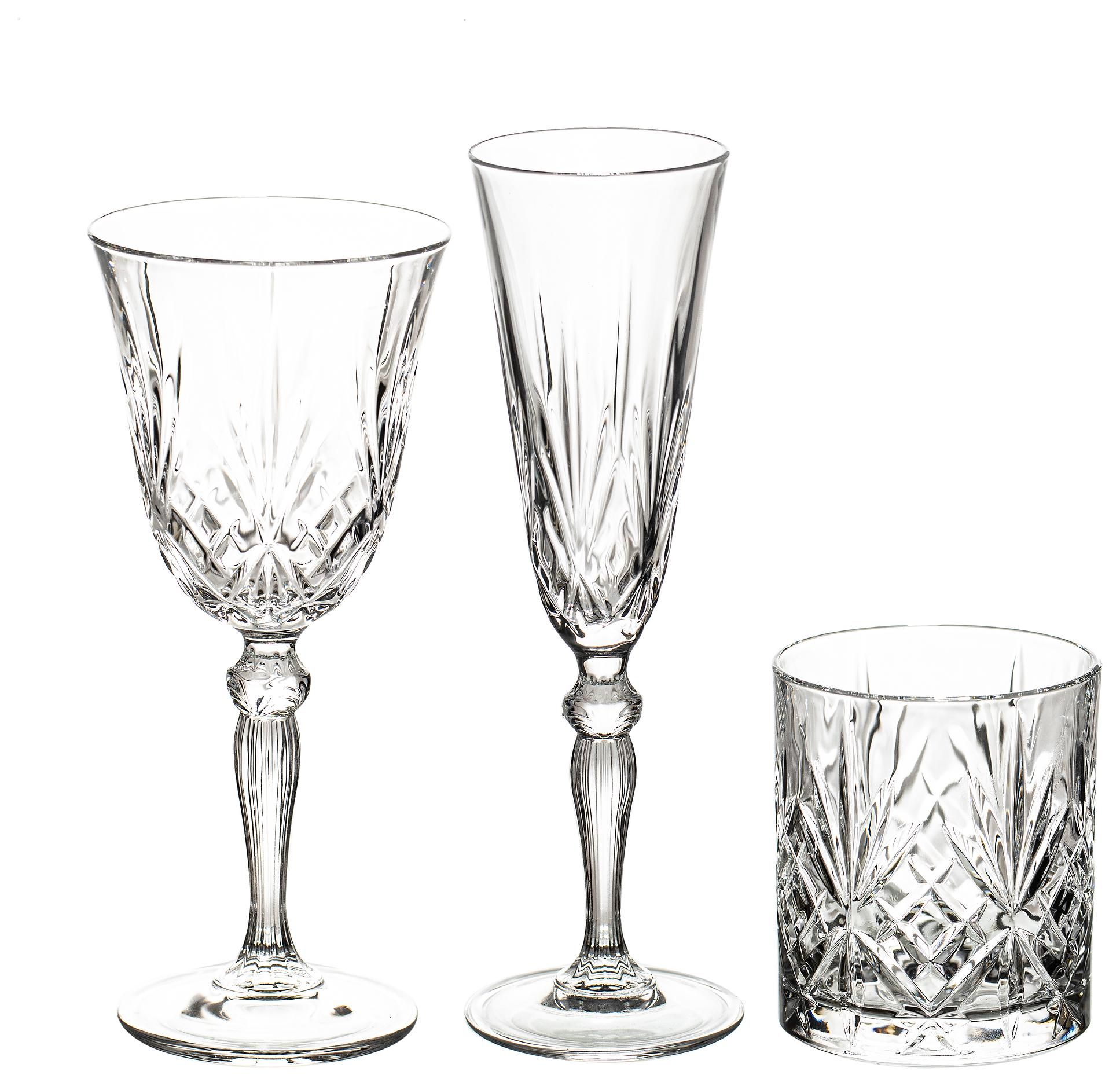 EIFMAN glasses, set of 3