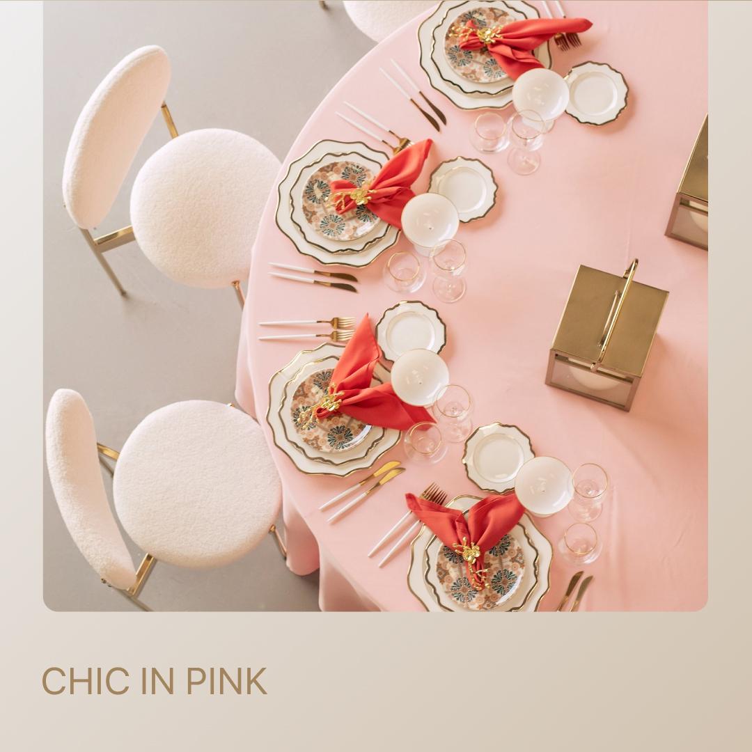 CHIC IN PINK package — for 4 guests