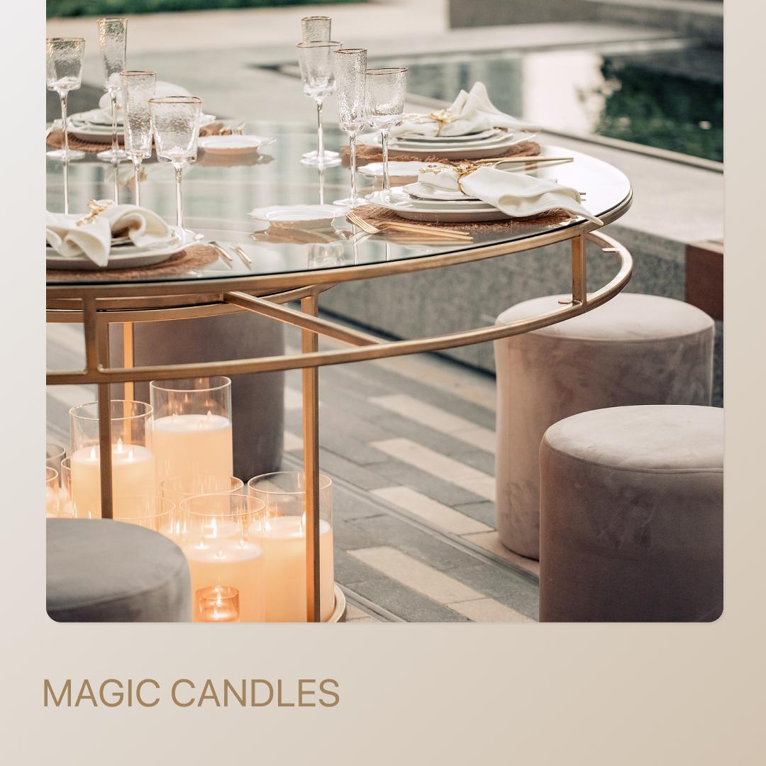 MAGIC CANDLES package — for 6 guests