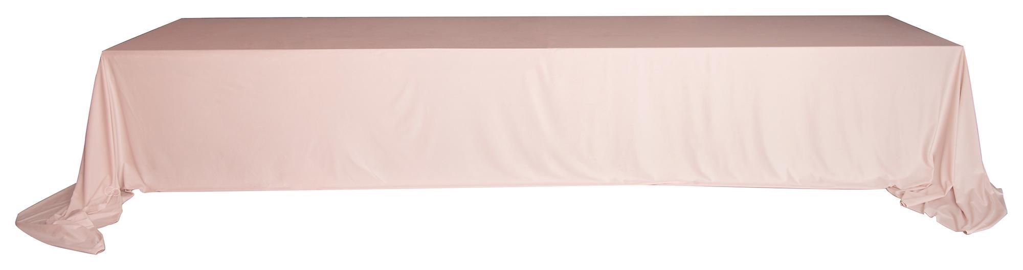 LARGO XXXL pink rectangular tablecloth #110