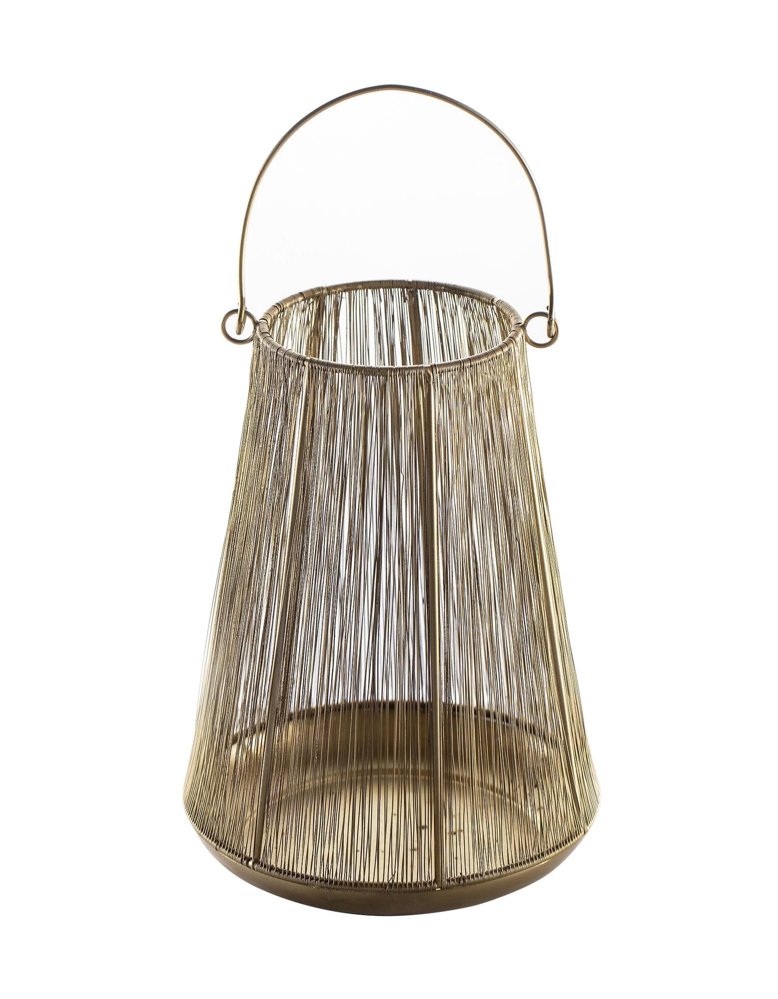 STILLER gold candleholder