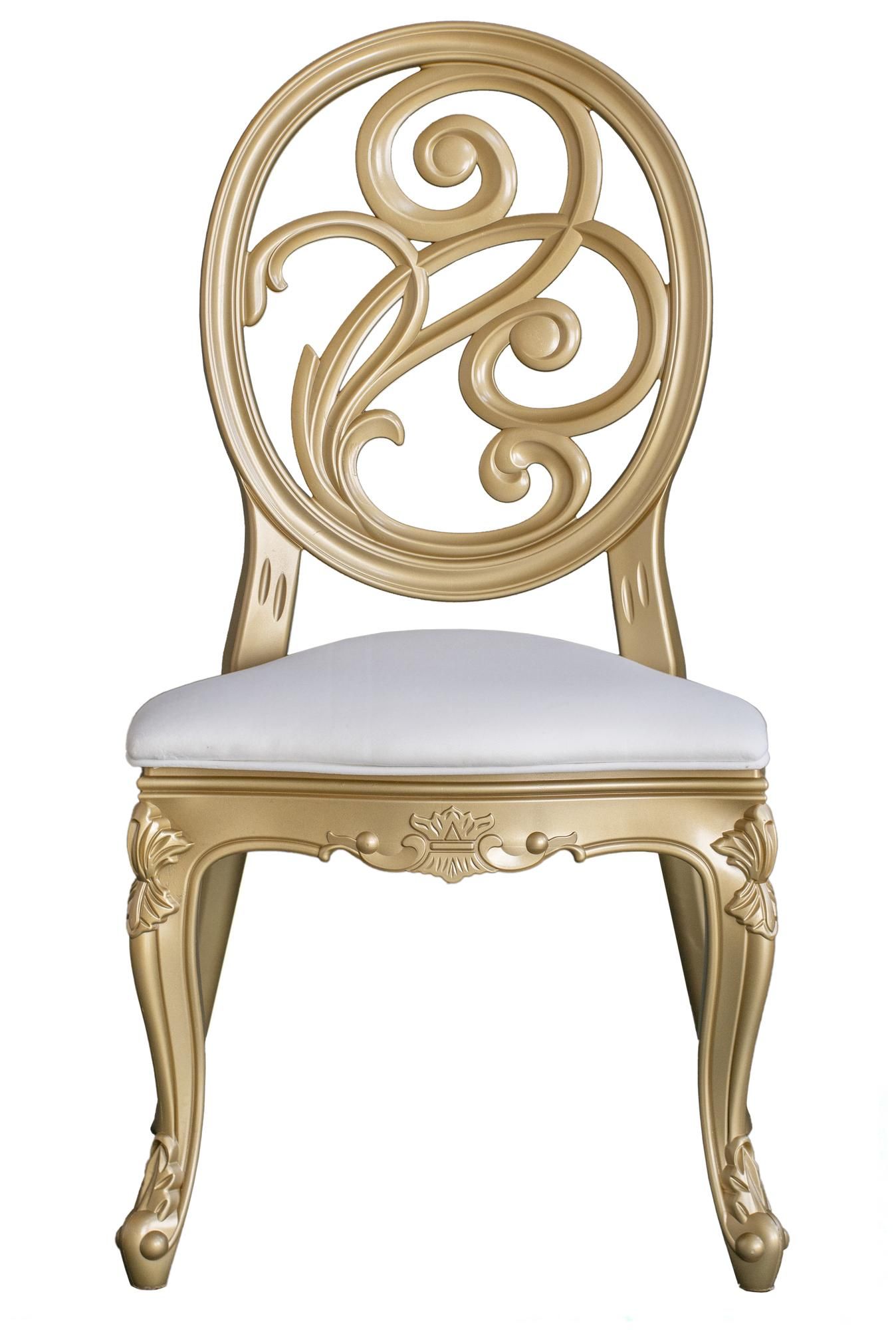 ORPHEUS chair velvet white