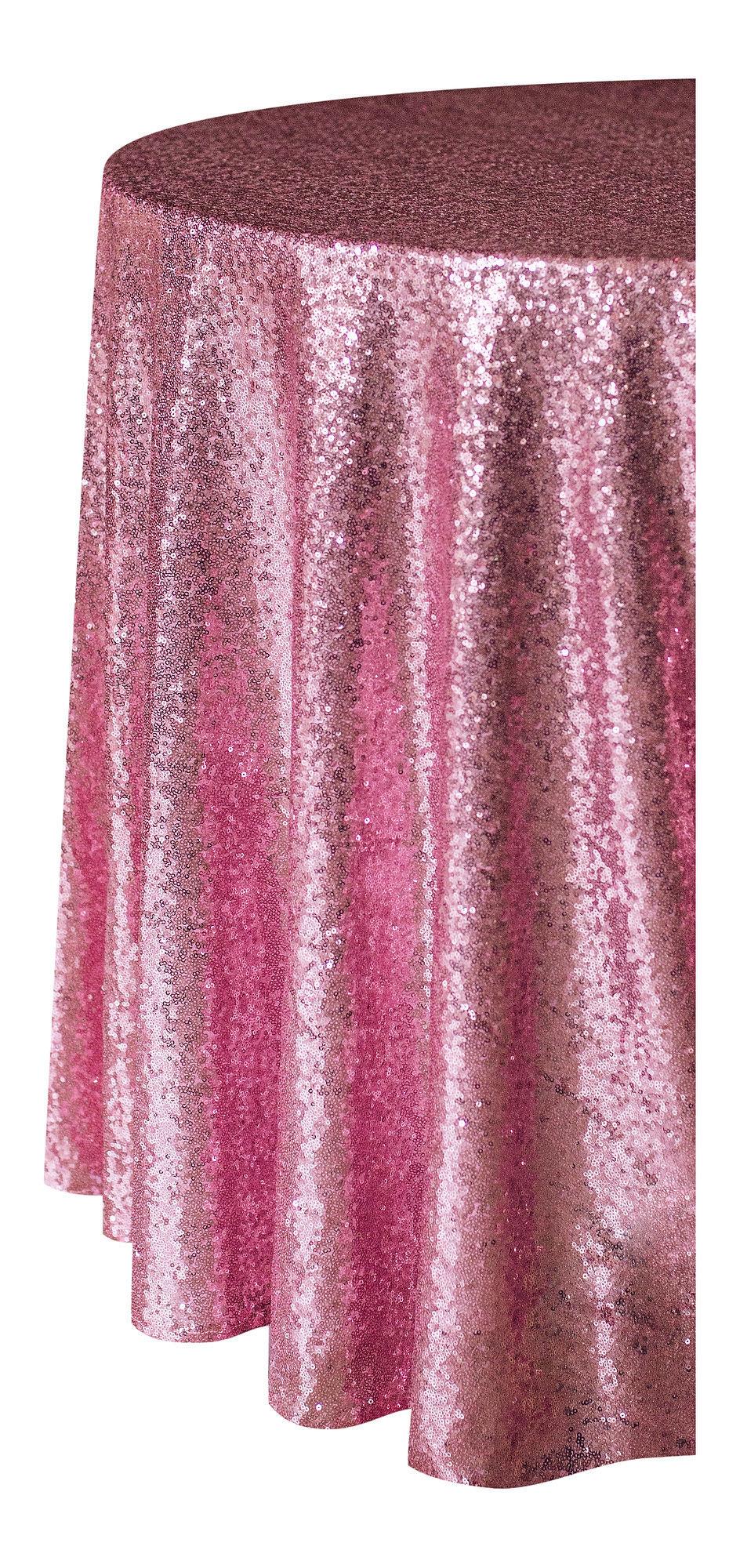 SEQUIN round layout HARMONY in barbie pink #832