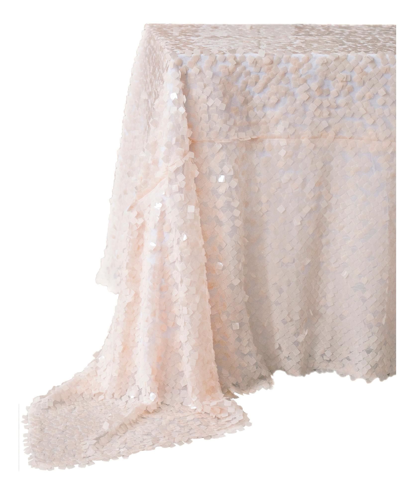 SEQUIN LAYOUT rectangular NOTE in nude #839