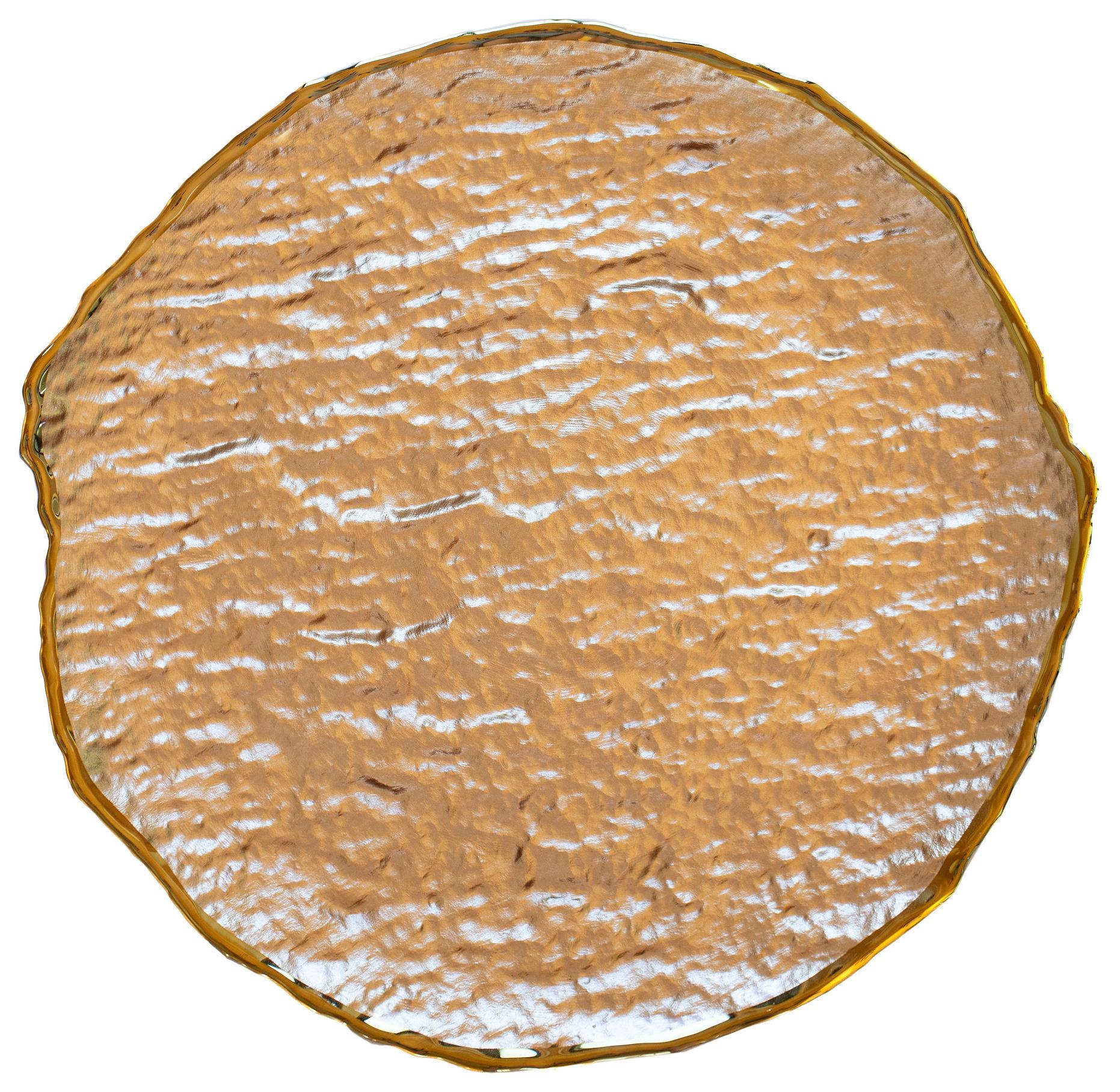 CAMEO gold charger plate