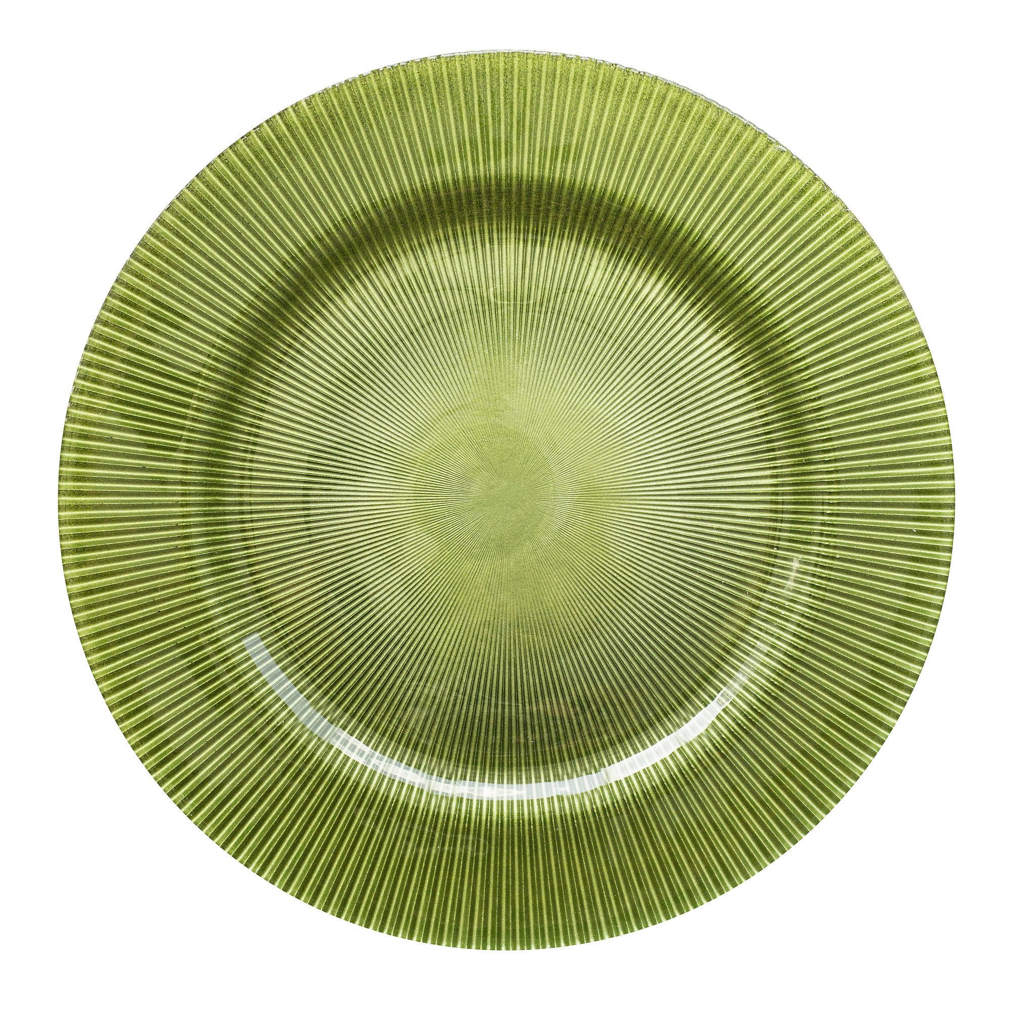  Green CABALLE charger plate