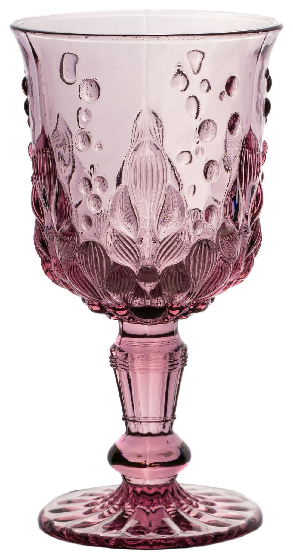 Pink TILL goblet glass