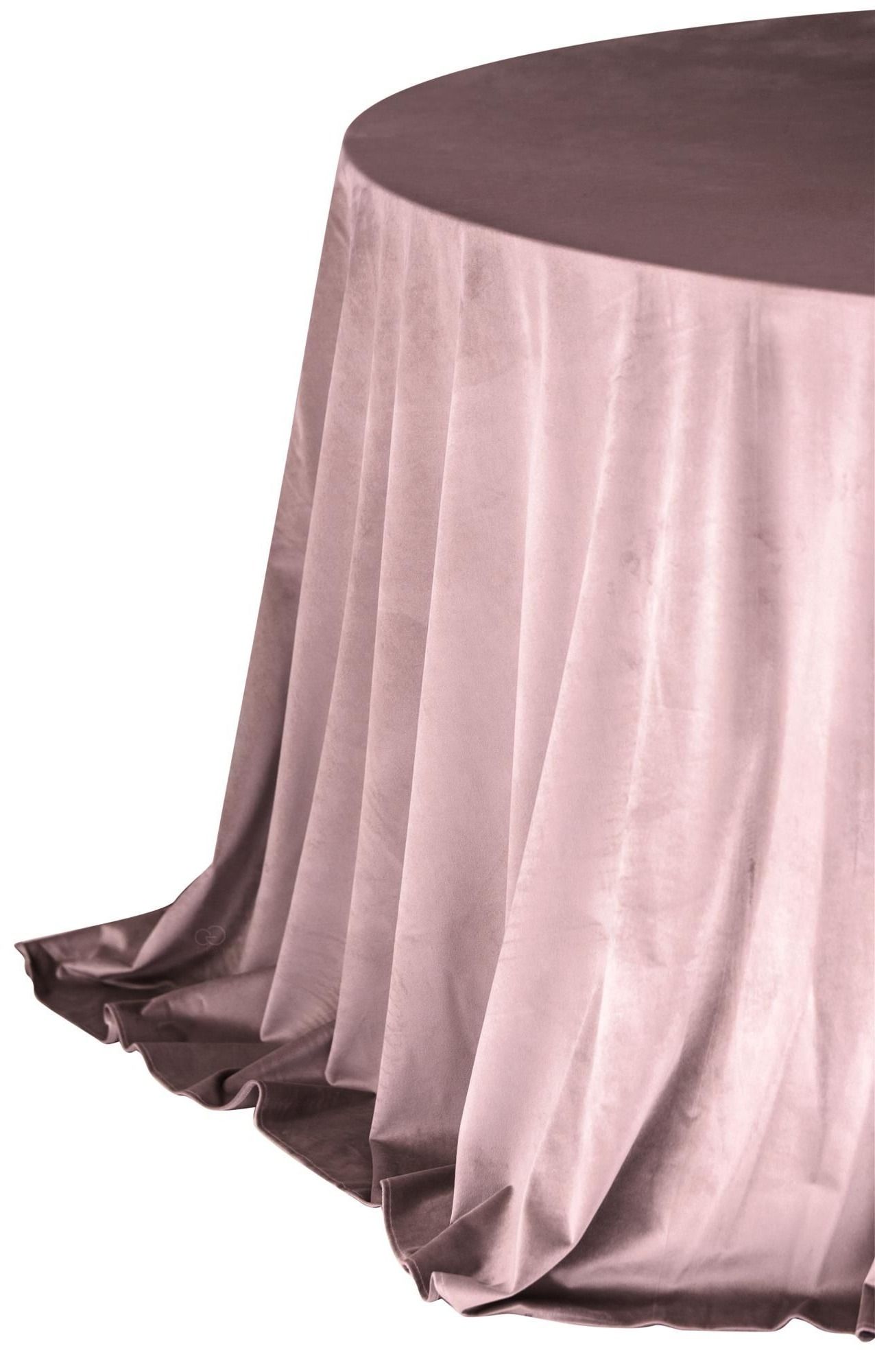 Round tablecloth LARGO in cocoa #113