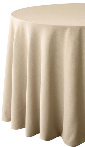 Round tablecloth DUME in straw #821