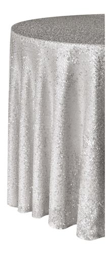 SEQUIN round layout HARMONY in silver