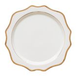 ALLEN white charger plate