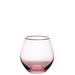 Pink ALONSO water glass