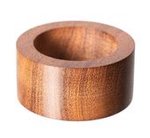 GRIS wooden napkin ring, red wood