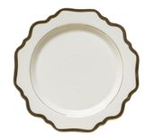 White ALLEN dining plate