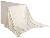 LARGO XL ivory rectangular tablecloth #102