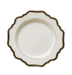 White ALLEN appetizer plate