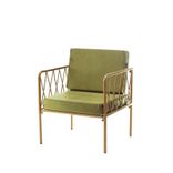 Armchair LIEPA in grass green #115