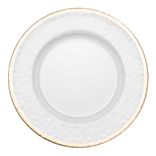 DAMRAU gold rim charger plate